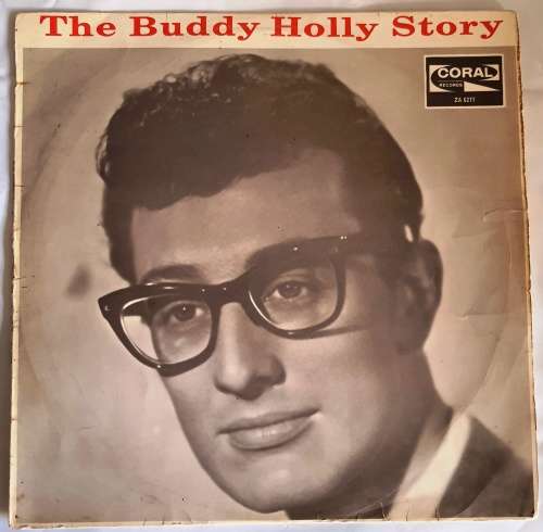 LP,Buddy Holly,The Buddy Holly Story,Record:G,Cover:G,Label:Coral.ZA 6277,Press:SA,Wraped/playable