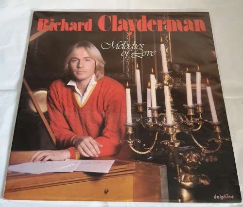 LP,Richard Clayderman,Melodies Of Love,M:VG,C:VG+,Label:Gallo.ML 4428,Press:SA