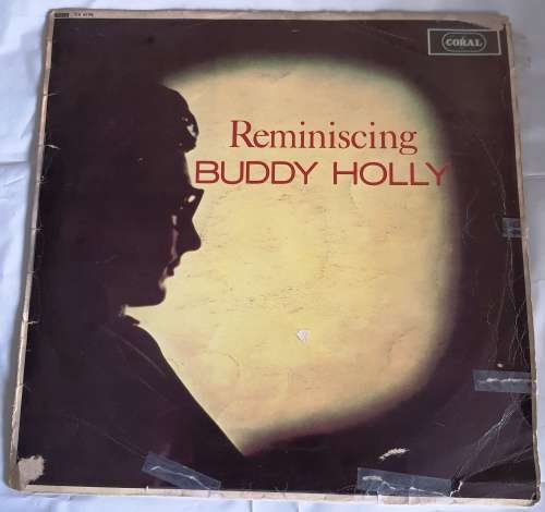 LP,Buddy Holly,Reminiscing,M:G+,C:G,Label:Coral.ZA 6190,Press:SA
