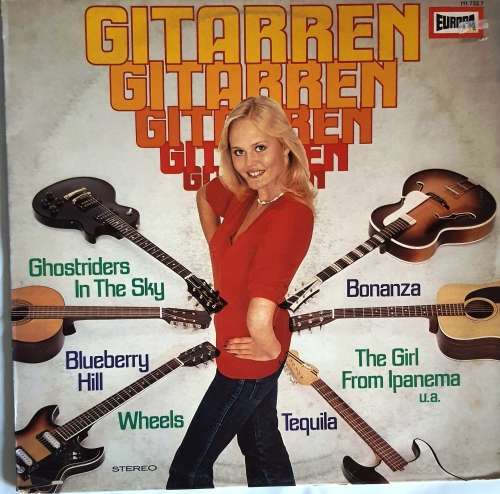 LP,Marc Griffin And The Silver Guitars,Gitarren,Record:VG+,Cover:VG,L:Europa.11.MGV2002,Press:German