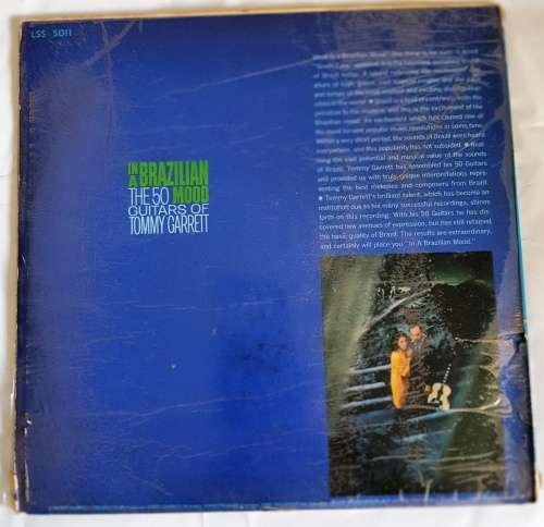 LP,The 50 Guitars Of Tommy Garrett,In A Brazilian Mood,R:VG,C:VG,L:Liberty.LSS5011,Jazz,Gatefold