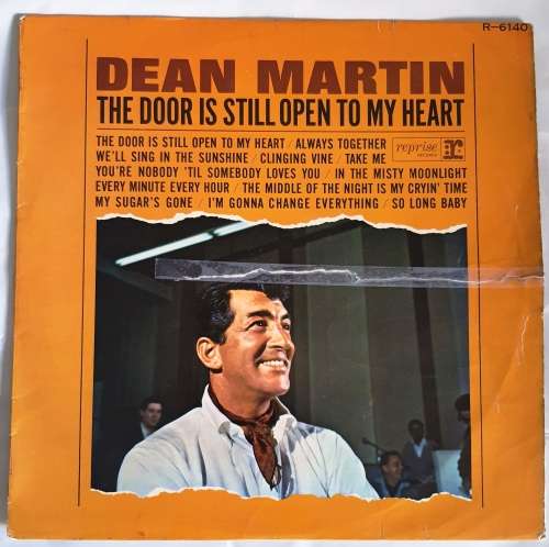 LP,Dean Martin  The Door Is Still Open To My Heart,R:VG+,C:G,L:Reprise Records.R-6140,Press:US