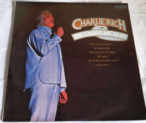 LP,Charlie Rich  She Called Me Baby,R:VG+,C:VG+,L:RCA Victor.APL 1-0686,Press:US