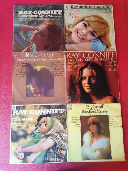LP,James Last X14, Ray Conniff X48, Dan Hill X10, ungraded, sold as a lot, 72 records