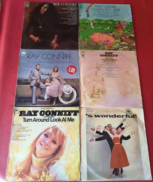 LP,James Last X14, Ray Conniff X48, Dan Hill X10, ungraded, sold as a lot, 72 records