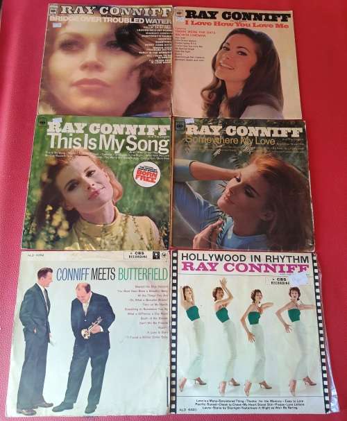 LP,James Last X14, Ray Conniff X48, Dan Hill X10, ungraded, sold as a lot, 72 records