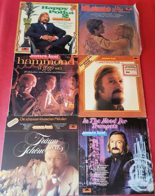 LP,James Last X14, Ray Conniff X48, Dan Hill X10, ungraded, sold as a lot, 72 records