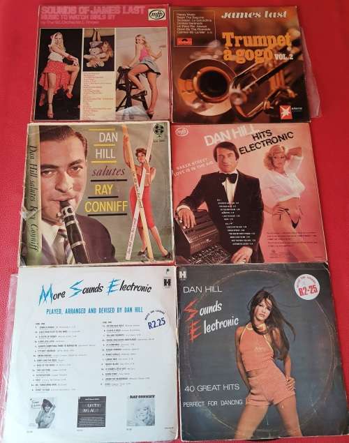 LP,James Last X14, Ray Conniff X48, Dan Hill X10, ungraded, sold as a lot, 72 records