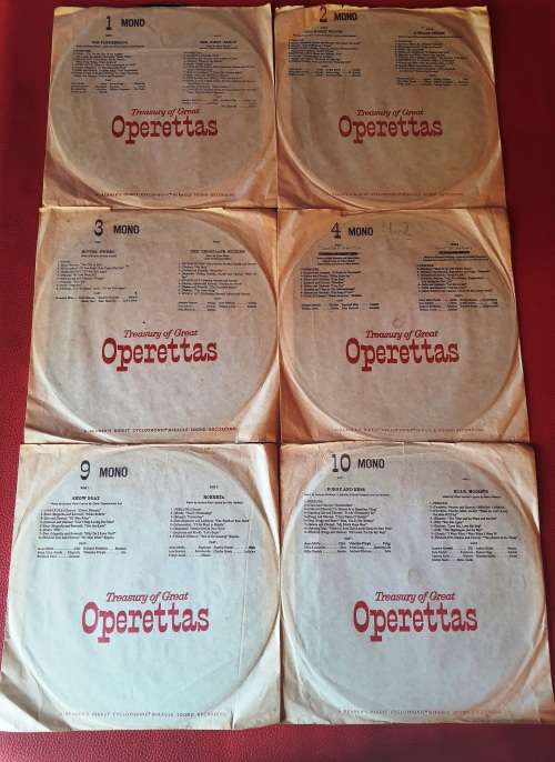 LP,Opera vinyl records,ungraded, sold as a lot,24 records