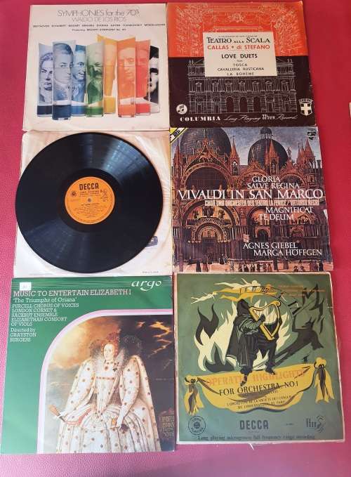 LP,Opera vinyl records,ungraded, sold as a lot,14 records