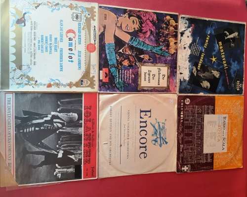 LP,Opera vinyl records,ungraded, sold as a lot,14 records