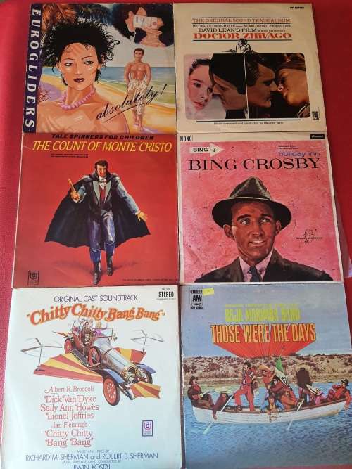 LP,Sound Tracks from Motion Pictures,vinyl records,ungraded, sold as a lot,28 records