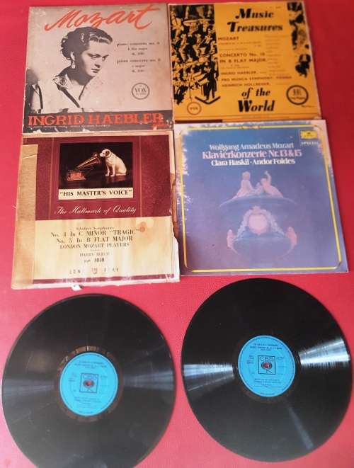 LP,Mozert selcetion of vinyl records,ungraded, sold as a lot,30 records