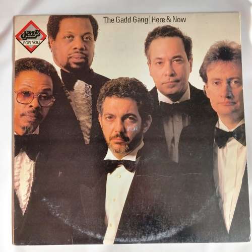 LP, The Gadd Gang, Here & Now, R: VG+,C: VG,L: CBS.ASF3224,Press: RSA, Jazz