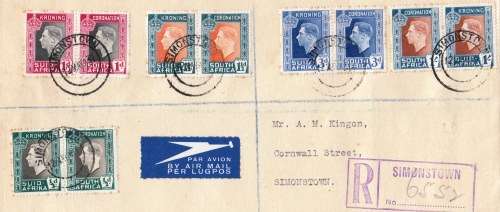 Union of South Africa - 1937 - KGVI - FDC