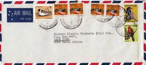 Australia - 1980 - Cover to RSA