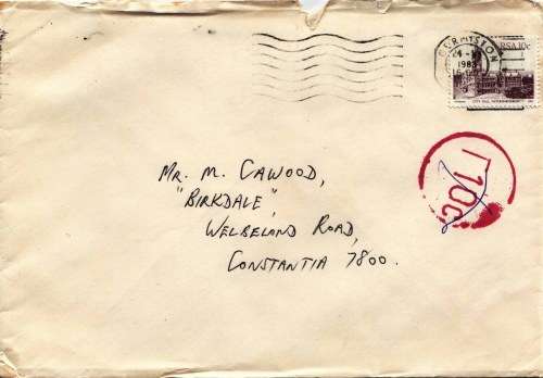 1983  RSA Cover- Surcharged