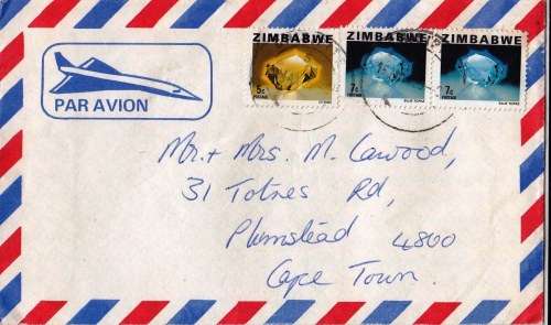 Cover from Zimbabwe to RSA