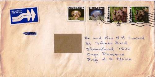 Cover from Zimbabwe to RSA