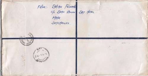 Seychelles - Cover to RSA - 1988 - Stunning!