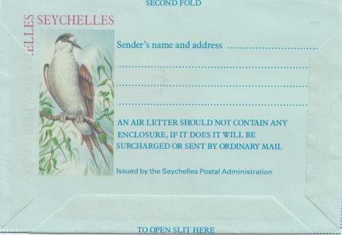 Seychelles - Aerogram - Unused