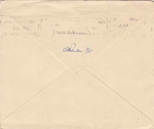 Gibraltar - 1940 - Air Mail via England - P.B.C Grid - Cover to South Africa