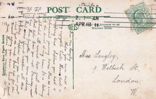 Transvaal, KEVII,1911,Postcard