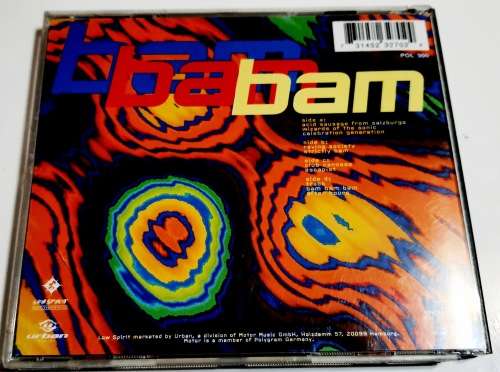 CD,  Westbam - Bam bam bam  - VG