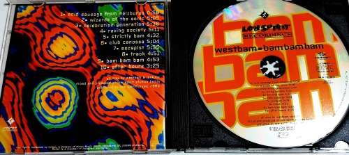 CD,  Westbam - Bam bam bam  - VG