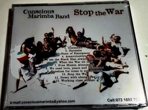CD,  Conscious Marimba Band - Stop the war - Sealed