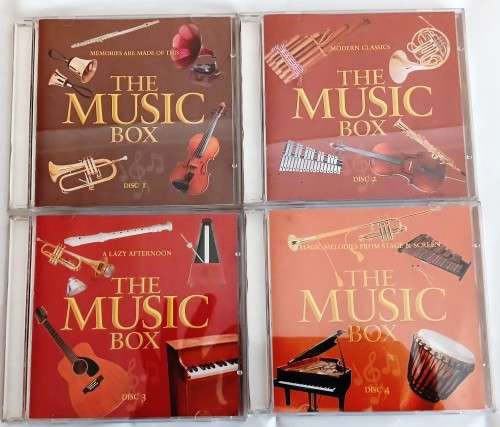 CD,  The Music box - 4 CDs  - VG