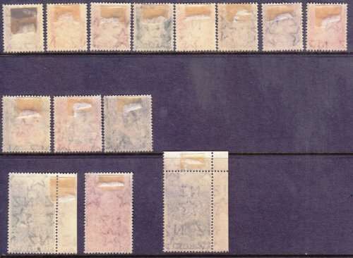 New Zealand, MH, 1953/57 selection