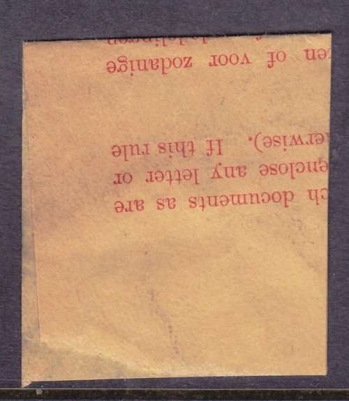 Union of South Africa,KGV,Embossed stamp 1d,Crisp Natal cancellation