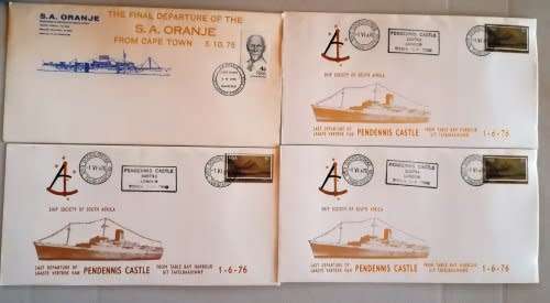RSA and other Boat mail FDC`s,Excellent value,Take a look!
