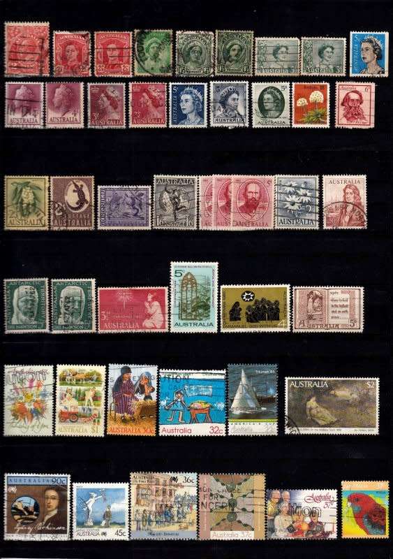 Australia,unchecked used selection