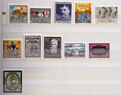 Austria,A large MNH,MH & used,Minor faults on some stamps