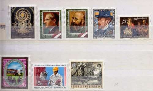 Austria,A large MNH,MH & used,Minor faults on some stamps