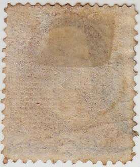 USA, Scott #135A, 1870/71,FU,Grill `I`, Perf. 12,CV$240.00