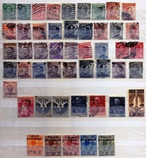 Italy selection, Used and mint with hinge spots, excellent value!