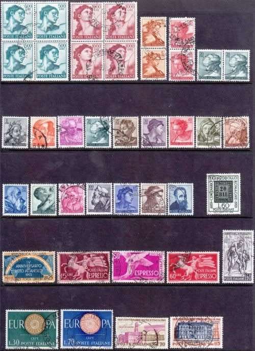 Italy selection, Used and mint with hinge spots, excellent value!