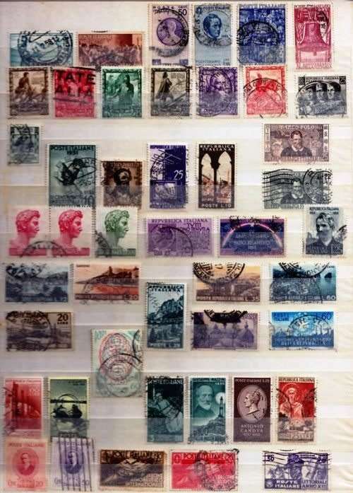 Italy selection, Used and mint with hinge spots, excellent value!