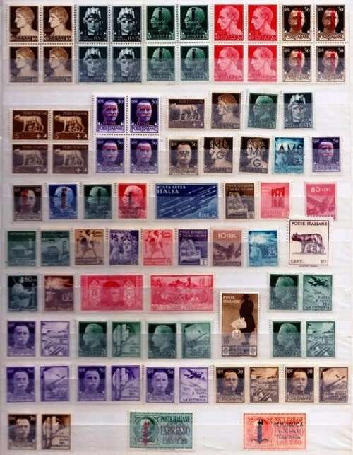 Italy selection, Used and mint with hinge spots, excellent value!