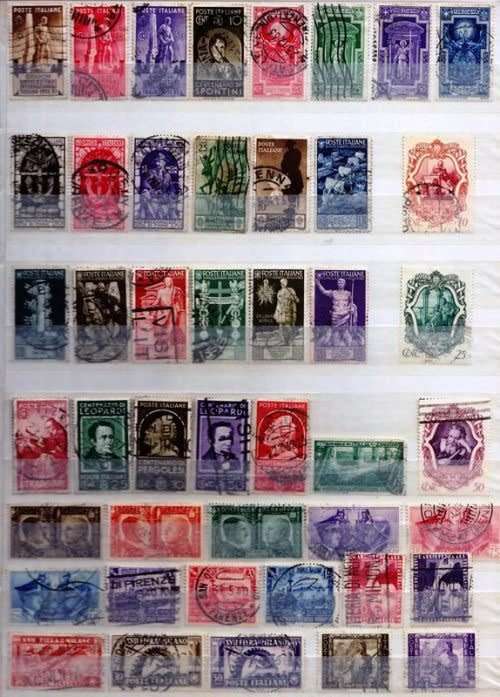 Italy selection, Used and mint with hinge spots, excellent value!