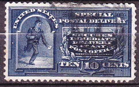 USA, Scott #SD3,1894,Used,Special Delivery Stamp,CV$100.00