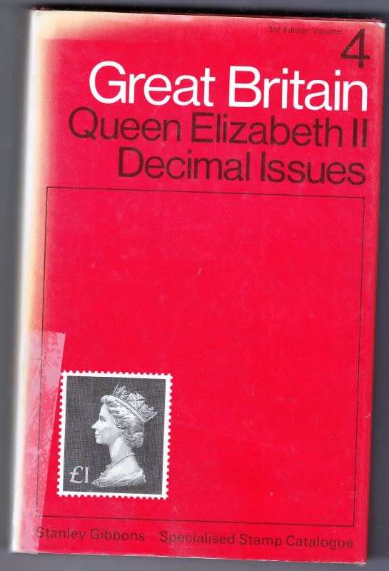 Great Britain,SG,QEII, Decimall issues, Specialised Stamp Catalouge,Volume 4,used