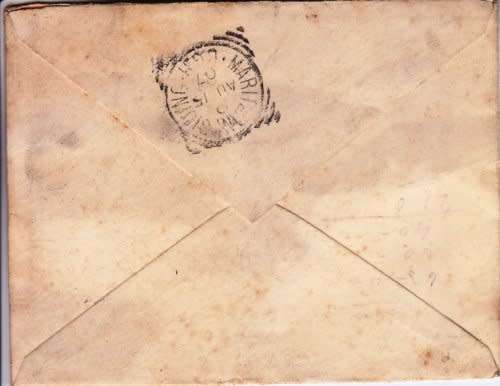 Great Britain,1907 Entire from England to Cape Colony,KEVII