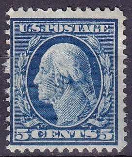 US, Scott #380,1911,MH,Perf. 12,Thining & Remnant,CV$100.00