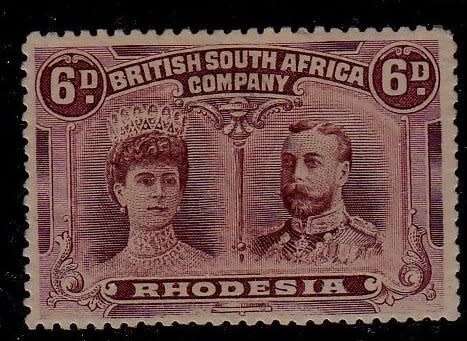 Rhodesia,BSAC, Scott #108,1910,VFU,CV$72.50