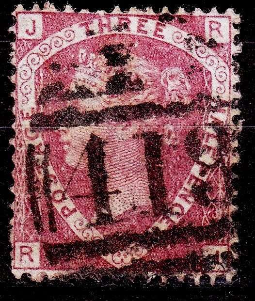 Great Britain, Scott #32,1860/70, VFU,QV,CV$65.00