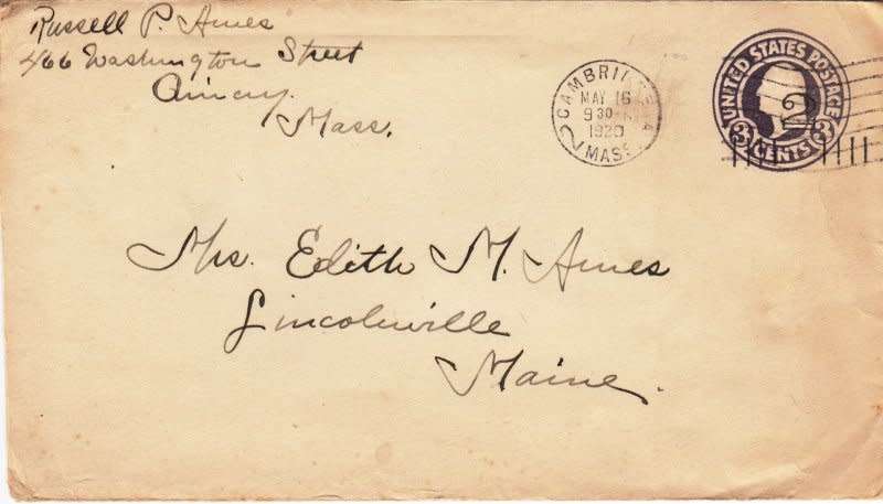 USA, Scott #U459 , 1920 , Entire